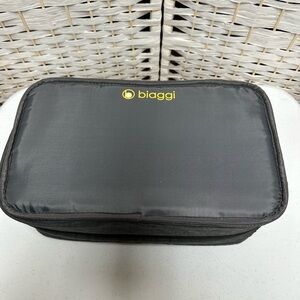 Biqggi gray‎ zip sack like new